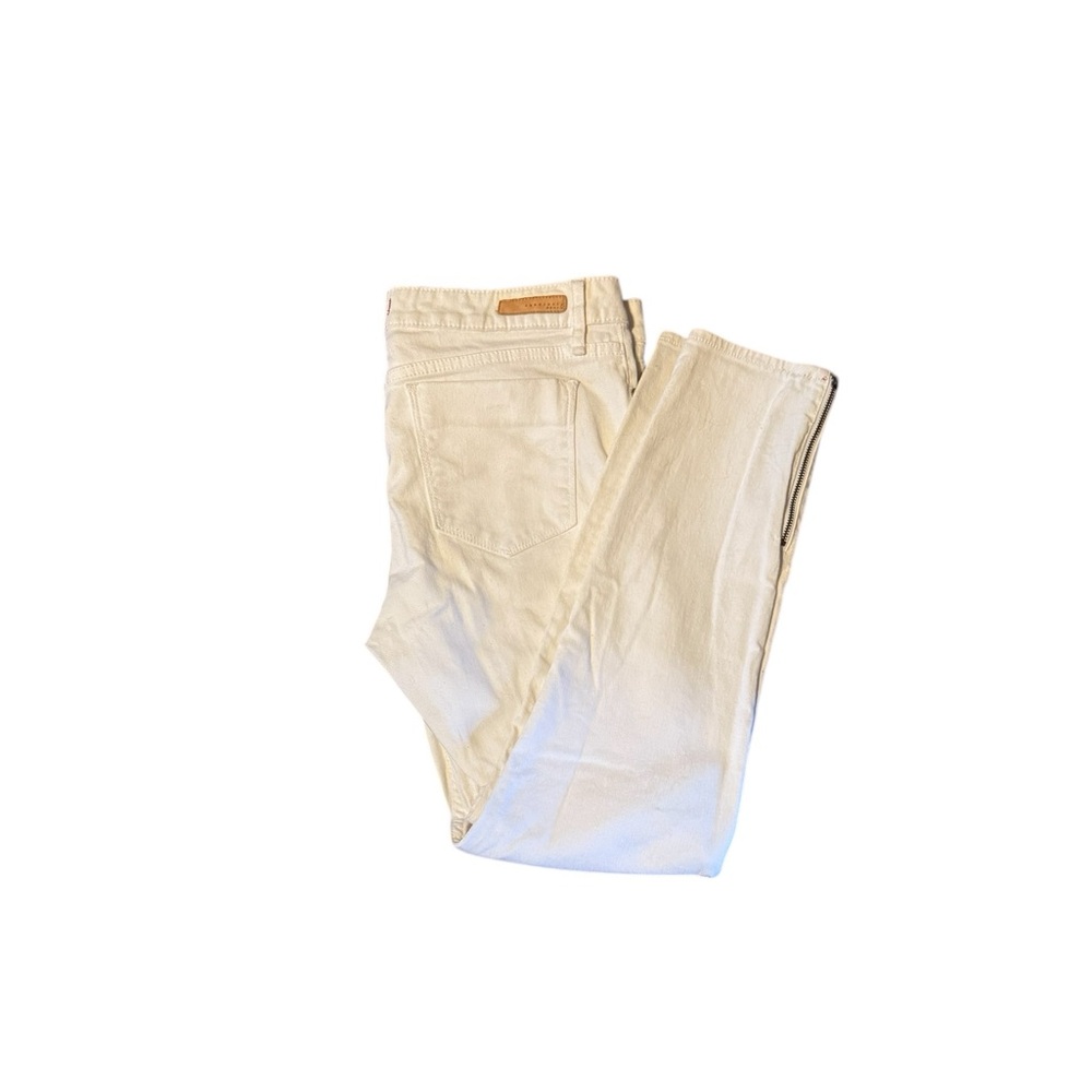 Jeans Sanctuary denim zippers at bottom skinny White Size 31